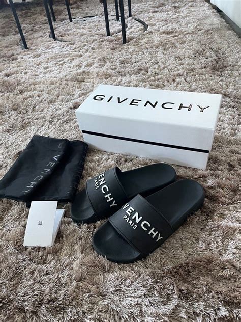 pool slides givenchy|Givenchy pool slides women.